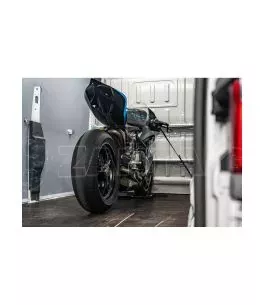 ΣΤΑΝΤ MOTO ΕΜΠΡΟΣ ΤΡΟΧΟΥ STAND LOCK ΓΙΑ ΕΛΑΣΤΙΚΑ 15-21 ΙΝΤΣΩΝ max180mm ΣΕ ΜΑΥΡΟ ΧΡΩΜΑ LAMPA - 1 ΤΕΜ. 