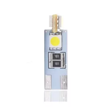 M-tech W5W 12V T10 W2,1x9,5d PREMIUM LED 4xSMD5050 ΛΕΥΚΟ (ΚΑΡΦΩΤΟ CAN-BUS) 1ΤΕΜ. M-TECH L302W/MT 