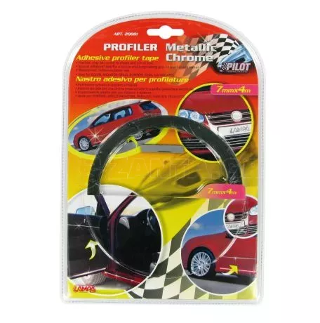 Lampa TRIM ΑΥΤΟΚΟΛΛΗΤΟ PROFILER ΧΡΩΜΙΟ 7mm/4m L2088.1 