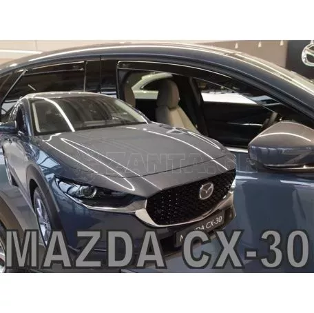 Heko ΣΕΤ ΑΝΕΜΟΘΡΑΥΣΤΕΣ ΑΥΤΟΚΙΝΗΤΟΥ ΓΙΑ MAZDA CX-30 5D 2019> ΑΠΟ ΕΥΚΑΜΠΤΟ ΦΙΜΕ ΠΛΑΣΤΙΚΟ HEKO - 4 ΤΕΜ. ΑΝΕΜ.SET23172 