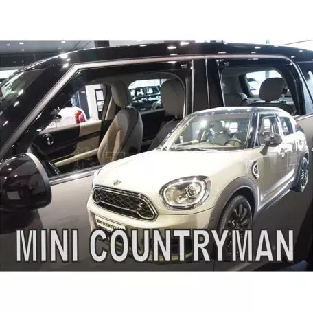 Heko ΣΕΤ ΑΝΕΜΟΘΡΑΥΣΤΕΣ ΑΥΤΟΚΙΝΗΤΟΥ ΓΙΑ MINI COUNTRYMAN F60 5D 2017> ΑΠΟ ΕΥΚΑΜΠΤΟ ΦΙΜΕ ΠΛΑΣΤΙΚΟ HEKO - 4 ΤΕΜ. ΑΝΕΜ.SET22210 