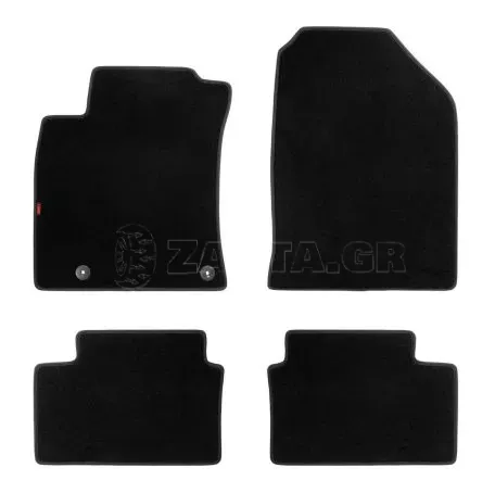 Lampa ΜΑΡΚΕ ΠΑΤΑΚΙΑ EXECUTIVE ΜΟΚΕΤΑ ΓΙΑ KIA CEED 5D 10/2018+ / XCEED 11/2019+ ΣΕ ΜΑΥΡΟ ΧΡΩΜΑ ME ΚΟΥΜΠΩΜΑΤΑ LAMPA - 4 ΤΕΜ. L2330.2 
