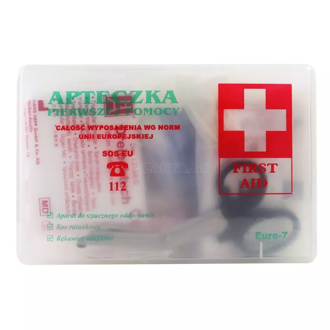 AMIO ΦΑΡΜΑΚΕΙΟ - ΚΙΤ ΠΡΩΤΩΝ ΒΟΗΘΕΙΩΝ TYPE B EURO-7 ΣΕ ΠΛΑΣΤΙΚΗ ΚΑΣΕΤΙΝΑ AMiO - 1 ΤΕΜ. G07906/AM