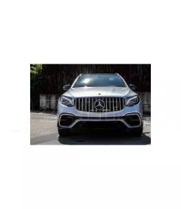 Body Kit Για Mercedes-Benz GLC SUV X253 2015-2019 Amg Line GLC63Amg Look Με Προφυλακτήρες, Μάσκα, Μπούκες 