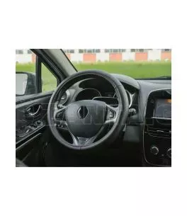 ΚΑΛΥΜΜΑ ΤΙΜΟΝΙΟΥ RACING PREMIUM RED (M) 37-39cm ΣΥΝΘΕΤΙΚΟ ΔΕΡΜΑ SKEENTEX ΜΑΥΡΟ/ΚΟΚΚΙΝΟ/ CARBON LOOK LAMPA - 1 ΤΕΜ. 