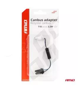 ΑΝΤΙΣΤΑΣΗ ΓΙΑ ΛΑΜΠΑΚΙΑ LED T10 W5W 12V 3.2W AMIO - 1 τεμ. 