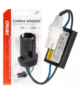 ΑΝΤΙΣΤΑΣΗ ΓΙΑ ΛΑΜΠΑΚΙΑ LED T10 W5W 12V 3.2W AMIO - 1 τεμ. 