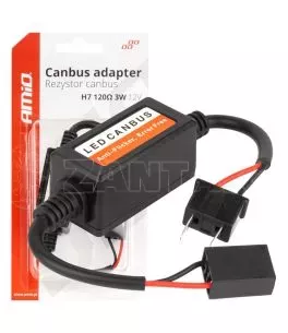 ΑΝΤΙΣΤΑΣΗ ΓΙΑ ΛΑΜΠΕΣ LED H7 12V 3W 120Ω (ΑΝΤΙΣΤΑΣΗ-ΨΕΥΤΗΣ-CANCELLER)  AMIO - 1 τεμ. 