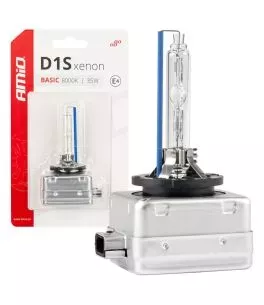 ΑΝΤΑΛΛΑΚΤΙΚΗ ΛΑΜΠΑ ΧΕΝΟΝ BASIC D1S 12V 8.000k 35W BLISTER CARD AMIO - 1 ΤΕΜ. 
