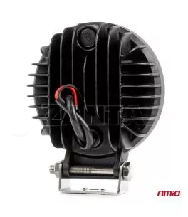 ΠΡΟΒΟΛΕΑΣ ΕΡΓΑΣΙΑΣ ΣΤΡΟΓΓΥΛΟΣ LED 57W 9-36V 10.000lm 6.500K AWL65 AMIO - 1 ΤΕΜ. 