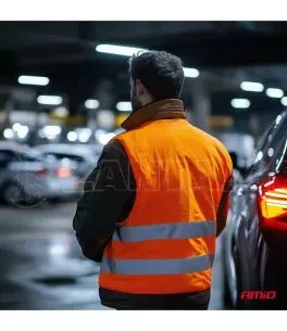ΓΙΛΕΚΟ ΑΝΑΚΛΑΣΤΙΚΟ ΕΚΤΑΚΤΗΣ ΑΝΑΓΚΗΣ XXL (ΦΩΣΦΟΡΙΖΕ/ΠΟΡΤΟΚΑΛΙ/ΠΟΛΥΕΣΤΕΡΙΚΟ) AMIO - 1 τεμ. 