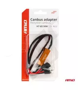 ΑΝΤΙΣΤΑΣΗ ΓΙΑ ΛΑΜΠΕΣ LED H7 12V 50W 6Ω (ΑΝΤΙΣΤΑΣΗ-ΨΕΥΤΗΣ-CANCELLER) AMIO - 1 τεμ. 