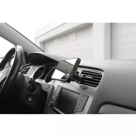 Optiline Μαγνητική Βάση Στήριξης Κινητού Mag Pro Airvent της σειράς Optiline για Ίσιους Αεραγωγούς Αυτοκινήτου με 34 μαγνήτες και 2 αυτοκόλλητα, μεταλλικά δακτυλίδια L9180.1 
