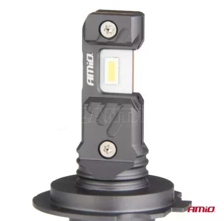 AMIO ΛΑΜΠΕΣ LED H7/Η18 12V 60W 6.000K 5.600lm +400% LED CAN-BUS HYBRID SERIES AMIO - 2 ΤΕΜ. 04115/AM 