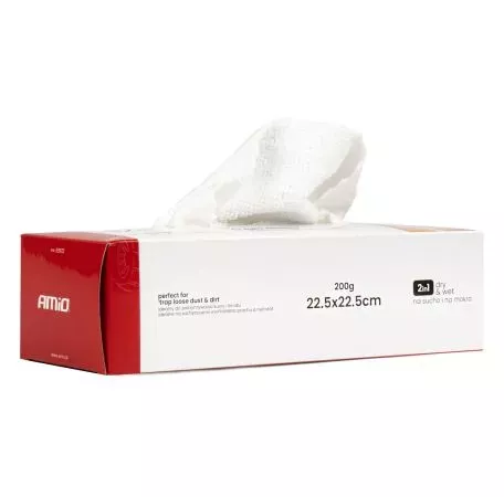 AMIO ΠΑΝΑΚΙΑ ΣΤΕΓΝΩΜΑΤΟΣ / ΚΑΘΑΡΙΣΜΟΥ ΕΣΩΤΕΡΙΚΟΥ ΧΩΡΟΥ ΜΙΚΡΟΦΙΜΠΡΑ 22,5x22,5cm ΚΟΥΤΙ AMIO - 12 Τεμ. 03972/AM 