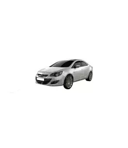 Πατάκι λαστιχένιο για πορτ - μπαγκάζ για  Opel Astra J (2012+) Sedan with a mini tyre - 1τμχ. 