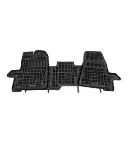Λαστιχένια πατάκια Rezaw Plast για Ford Transit Custom / Tourneo Custom (2013+) - 3 θέσιο τύπου σκαφάκι - 1τμχ. 