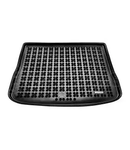 Πατάκι για πορτ - μπαγκάζ λαστιχένιο για Volkswagen TIGUAN 5 seats, with a regular spare tire  (2007 - 2015) - Rezaw Plast - 1τμ 