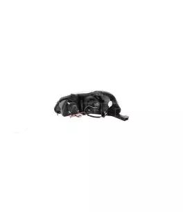 Φανάρια εμπρός angel eyes για Honda Civic (1996-1999) - μαύρα , με λάμπες (Η1) - σετ 2τμχ. 