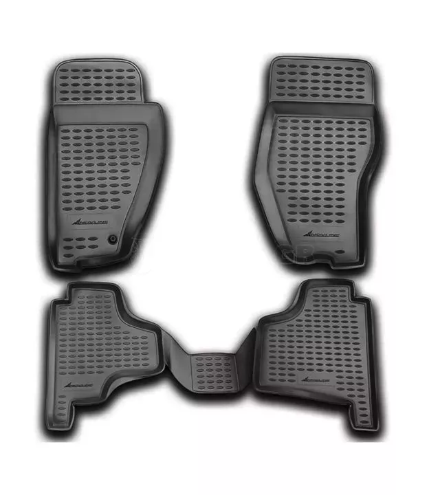 ΜΑΡΚΕ ΠΑΤΑΚΙΑ ΣΕ ΣΚΑΦΗ TPE ΛΑΣΤΙΧΟ ΓΙΑ DODGE NITRO 07/2007+ ΣΕ ΑΝΘΡΑΚΙ ΣΚΟΥΡΟ ΓΚΡΙ ΧΡΩΜΑ NOVLINE - 4 ΤΕΜ.
