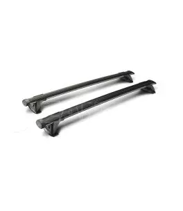 ΜΠΑΡΕΣ ΟΡΟΦΗΣ ΑΛΟΥΜΙΝΙΟΥ ΜΑΥΡΗ THROUGH BAR STANDARD 134 cm YAKIMA ΜΕ ΚΛΕΙΔΙ - 2 ΤΕΜ. 