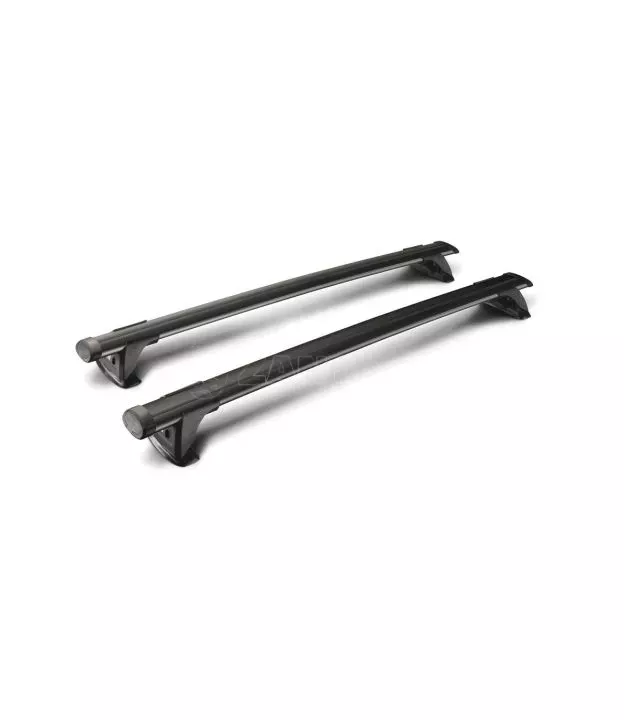 ΜΠΑΡΕΣ ΟΡΟΦΗΣ ΑΛΟΥΜΙΝΙΟΥ ΜΑΥΡΗ THROUGH BAR STANDARD 134 cm YAKIMA ΜΕ ΚΛΕΙΔΙ - 2 ΤΕΜ.
