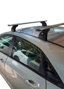 Nordrive Kit Μπάρες - Πόδια NORDRIVE αλουμινίου Silenzio για Hyundai I30 5D/3D 2012-2017 - 2 τεμ ΜΠ.HI30.10 