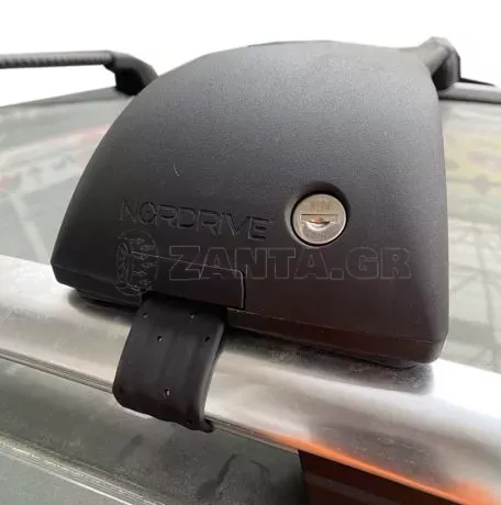 Nordrive Kit Μπάρες - Πόδια NORDRIVE αλουμινίου Silenzio CX μαύρη για VW Tiguan eTSI 2023+ - 2 τεμ ΜΠ.VWTIGUAN.19 