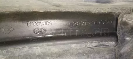 Θόλος μπροστινού δεξιού τροχού από Toyota Yaris - 53875-0D680 