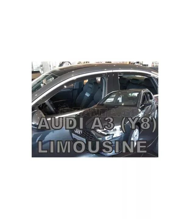 Ανεμοθραύστες για Audi A3 sedan (2020+) - 4 τμχ. εμπρός και πίσω