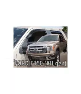 Ανεμοθραύστες για FORD F150 XLT 4D (2008-2014) - 4 τμχ. εμπρός και πίσω 