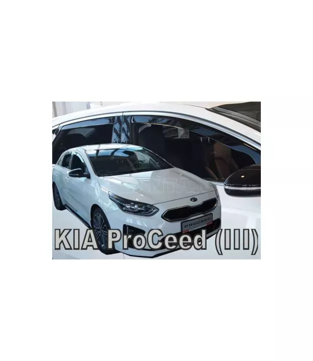 Ανεμοθραύστες για Kia Pro Ceed (2019+) 5d - 4 τμχ. εμπρός και πίσω