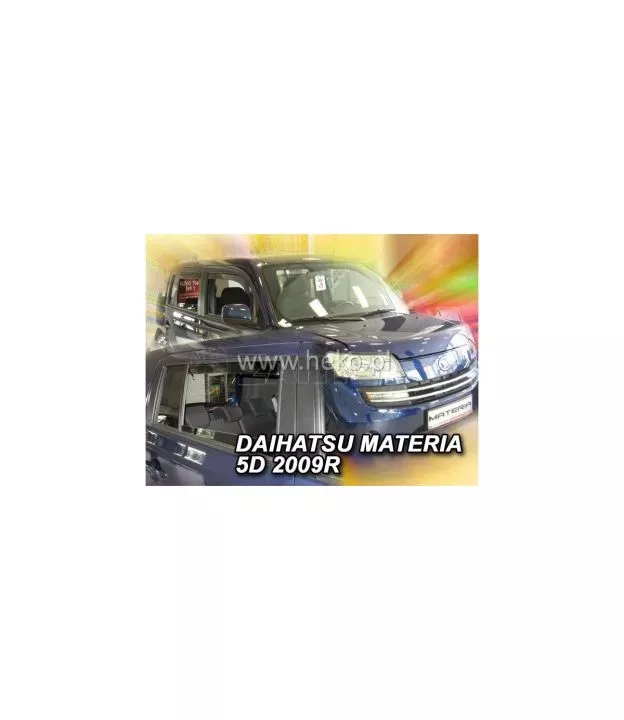 Ανεμοθραύστες για Daihatsu Materia (2006+) 5 πορτο - 4 τμχ. εμπρός και πίσω
