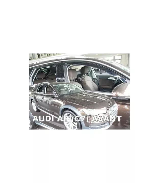 Ανεμοθραύστες για Audi A6 / C7 (2011+) combi - 4 τμχ. εμπρός και πίσω