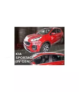 Ανεμοθραύστες για Kia Sportage (2016+) 5 πορτο - 4 τμχ. εμπρός και πίσω 