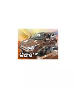 Ανεμοθραύστες για Hyundai i20 (2015-2019) 5 πορτο - 4 τμχ. εμπρός και πίσω 