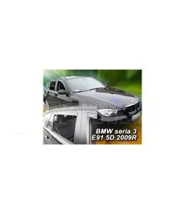 Ανεμοθραύστες για  BMW 3 E91  (2005-2012) combi - 4 τμχ. εμπρός και πίσω 