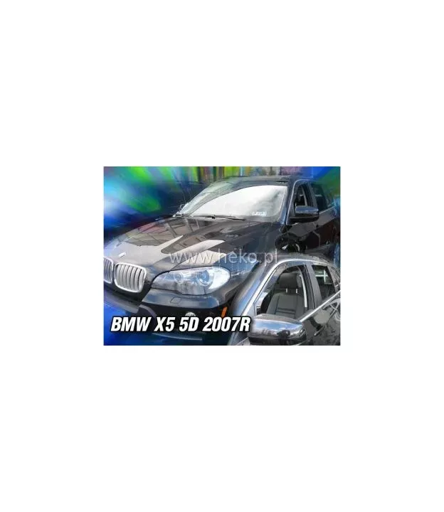 Ανεμοθραύστες για BMW X5 E70 (2006-2013) - 4 τμχ. εμπρός και πίσω