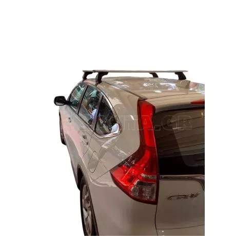 Nordrive Kit Μπάρες - Πόδια Nordrive SILENZIO αλουμινίου για Honda CR-V 2015-2018  -  2 τεμάχια ΜΠ.HCRV.12 