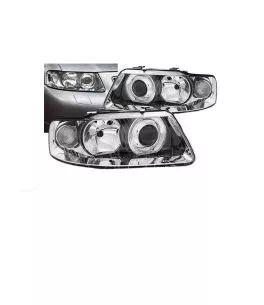 Μπροστινά Φανάρια Set Για Audi A3 8L 00-03 Projectors Χρωμίου H1/H7 Depo 