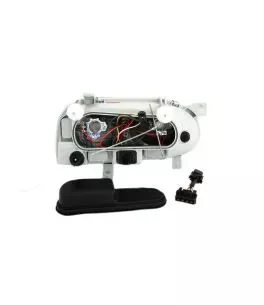 Μπροστινά Φανάρια Set Για Vw Golf 3 92-98 Angel Eyes Χρωμίου H7/H7 Depo 