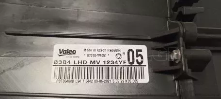 Εβαπορέτα από TOYOTA AYGO - F085391M 86741-YY050 T1029104JC 