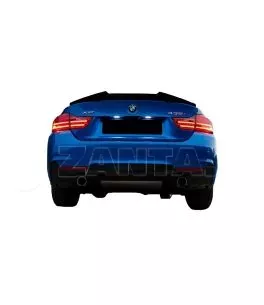 Αεροτομή Πορτ Παγκάζ Για Bmw 4 F32 13-17 2D M4 Look Lipspoiler Από Πολυουρεθάνη 