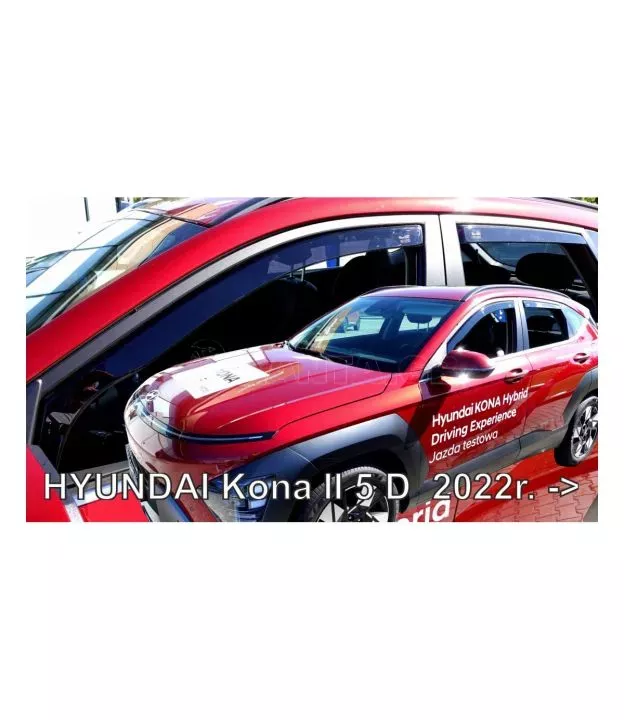 Ανεμοθραύστες για Hyundai Kona (2022+) - 4τμχ. εμπρός και πίσω