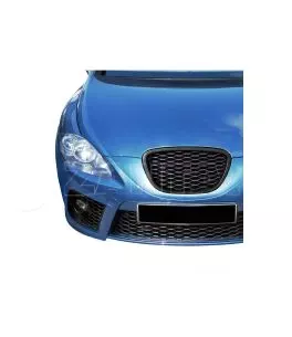 Μάσκα Για Seat Leon 1P / Altea 05-09 Κυψελωτή Χωρίς Σήμα Μαύρη 1 Τεμάχιο 