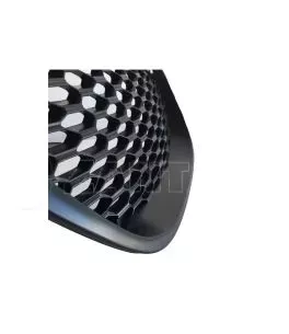 Μάσκα Για Seat Leon 1P / Altea 05-09 Κυψελωτή Χωρίς Σήμα Μαύρη 1 Τεμάχιο 