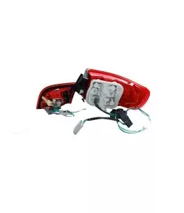 Πισινά Φανάρια Set Για Audi A3 8P 03-08 Sportsback Led Bar Κόκκινο/Άσπρο Depo 