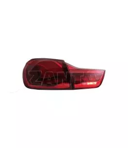 Πισινά Φανάρια Set Για Bmw 4 F32 F33 F36 M4 F82 F83 (2013-03.2019) OLed Dynamic Start Up Κόκκινο/Crystal Vland 