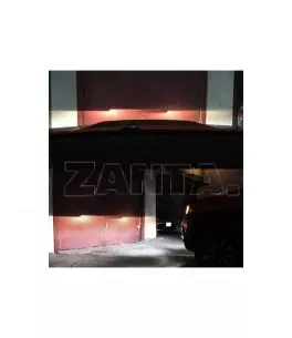 Μπροστινά Φανάρια Set Για Jeep Renegade 2014+ DRL Tube Lights Μαύρα H7 Manual Akkon 