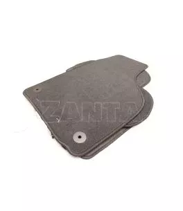 Πατάκια μοκέτα για Vw Golf 5 / 6 / Jetta (2005-2011) με στρόγγυλα κουμπώματα - 4τμχ. 